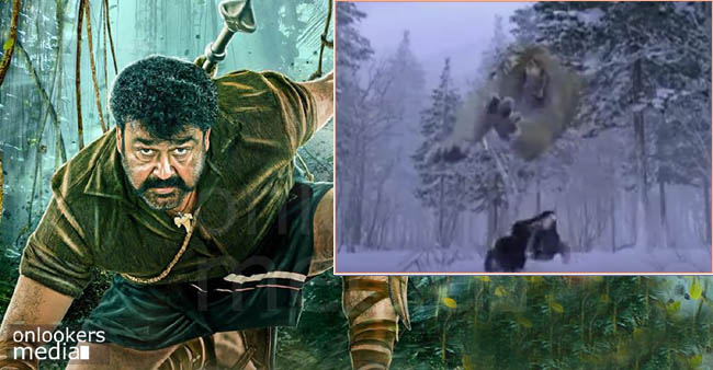 Pulimurugan fight scene-Mohanlal-Peter Hein