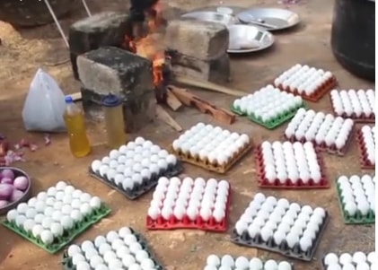 Tamil Nadu father and son cook 1,000 eggs for poor - video clocks over 50 million views (1)